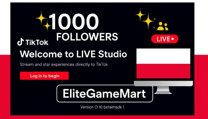 Poland + Live Phone Activated Account | TikTok 1.000 Followers  | Full Mail Access