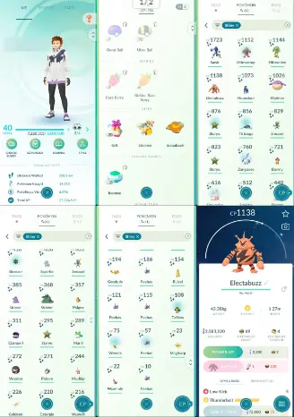Level 40 XP TO 41 2,5m Dust No Team 41 Shinies 5 100%