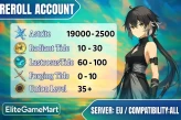 [Europe] Reroll Account +20000 Astrite | +30 Radiant Tide | +75 Lustrous Tide | 30+ Union Level | Mail Address | Instant Delivery