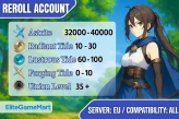 [Europe] Reroll Account +37000 Astrite ◈  +10-30 Radiant Tide ◈  +60-120 Lustrous Tide ◈  40+ Union Level ◈  Mail Address ◈  Instant Delivery