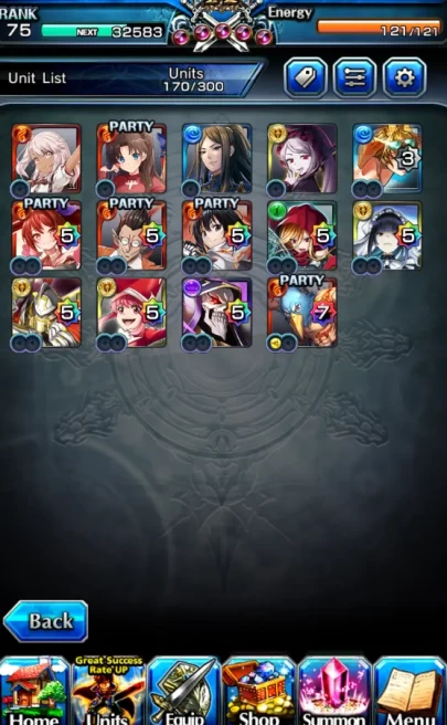 [GLOBAL]Rank 75|14Ascend|(Rin&Luvia,Chloe+TW,Shizu+TW,Sunraku+TW ETC)Lpot600+ [Sp,Art:Saitama,Gabimaru,saber]|CHECK SS|(GS1199)