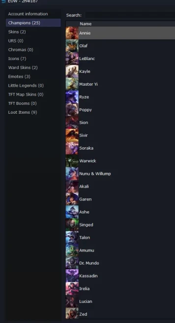 Region: EUW