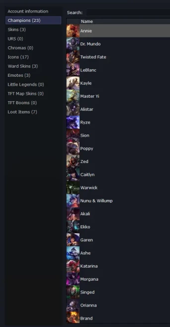 Region: EUW
