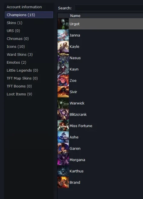 Region: EUW