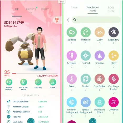 Best Account for beginners Level 35 Team Valor 9/300 170 PokeCoins 13/450 Items Instant Delivery