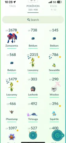 LEVEL 36 333/400 Pokemon 88 Legendary 23 Shiny Instant Delivery