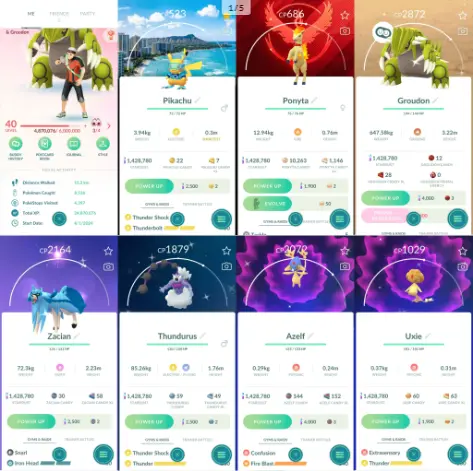 1343 LV40 Coin 1603 Pikachu WCS 2024 Hawaii Sp Bg Ponyta Shiny: Zacian, Groudon, Thundurus, Arcanine, Azelf, Uxie, Onix,Magneton