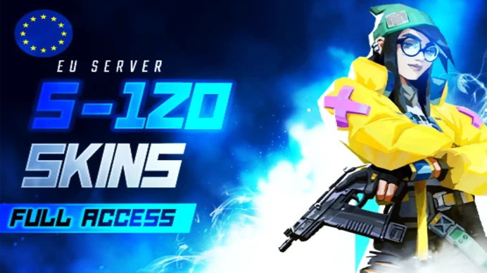 EU | 5-120 SKINS MAIL CHANGEABLE VALORANT ACCOUNTS