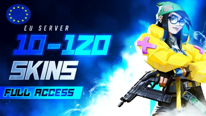 EU | 10-120 SKIN MAIL CHANGEABLE VALORANT ACCOUNTS