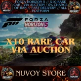 FH5  X10 Any Rare Car // Via Auction / 0% Chance Of Ban ◆ ///PS Forza Horizon 5