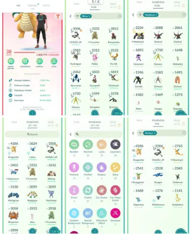 Rare Shundo Rayquaza|2016 Account|level38|Galar Zapdos| Solgaleo|Hundo Kyogre|58 Legendary|50 Shiny|Shiny Deoxy| Primium Account