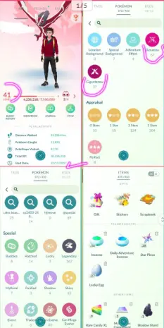 BEST OLD ACCT 2017 LV 41 [ ] HUNDO KYOGRE 2018 WITH SHINY HO-OH  67 DYNAMAX 37 GIGANTAMAX  900 POKEMON [ ] 65 SHINY 125 LEGENDARY [