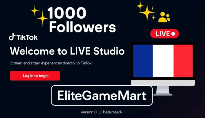 France | Account | TikTok 1.000 - 3.000 Followers | Live Studio + live Phone | Full Mail Access | Best Price By EliteGameMart