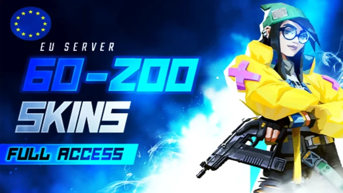 EU | 60-200 SKIN MAIL CHANGEABLE VALORANT PREMIUM ACCOUNTS