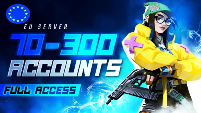 EU | 70-300 SKIN MAIL CHANGEABLE VALORANT PREMIUM ACCOUNTS