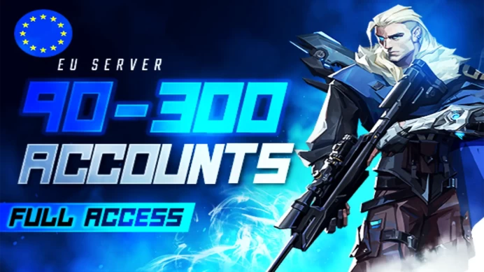 EU | 90-300 SKIN MAIL CHANGEABLE VALORANT PREMIUM ACCOUNTS