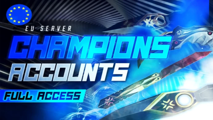 EU | FULL ACCESS "CHAMPIONS" SKINS GUARANTEED ACCOUNTS