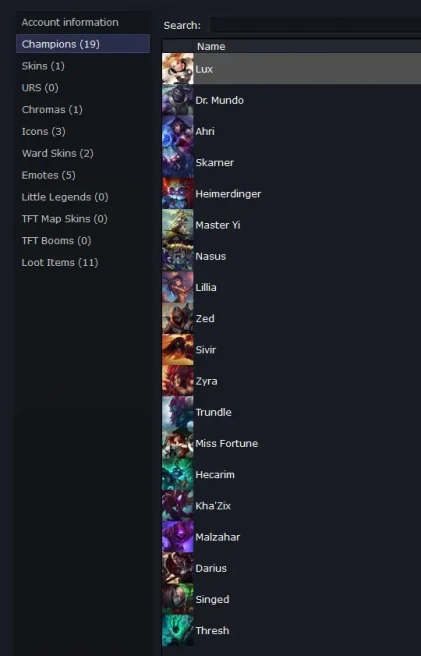 Region: EUW