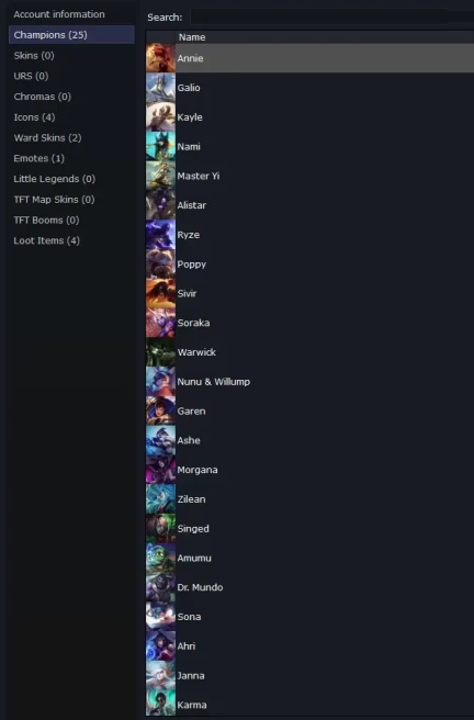 Region: EUW