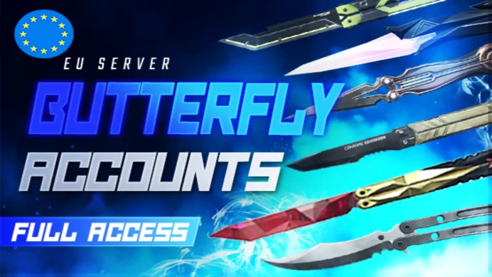 EU | FULL ACCESS "BUTTERFLY" SKINS GUARANTEED ACCOUNTS