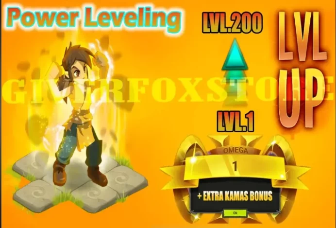 Allisteria>[ Power level-Pl- lvl 1 to 199 ] + pack parchotage 100 all elements 