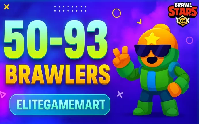 ■ 16.000 - 30.000 CUPS ■ 50 - 83 BRAWLER ■ YOUR MAIL ■ LEGENDARY BRAWLERS ■ GEMS ■ EXCLUSIVE SKINS ■