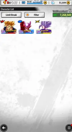 DB1510~51644 Chrono~UL Super Janemba~UL Beast Gohan~LL Piccolo~LL Buu: Kid~UL Goku