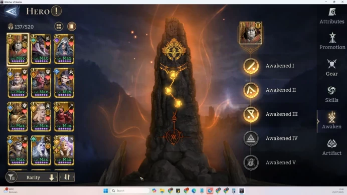60x|Pwr6.4M|10Lord All P6(PraetusA3,Ingrid,Aracha etc)71Legend All P6|58K Diamond,217Crystal summon,10Legnd summon(WOR893)