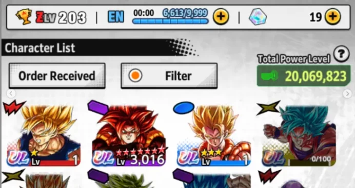 Daima team//14star ssj4 gogeta//24 lf