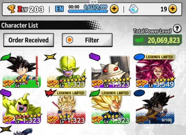 Daima team//14star ssj4 gogeta//24 lf