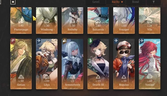 Lv 65| 18 *6 Char [ 37 P2, Tuesday P1, Semmelweis P1,Willow, Lopera Etc ]18 *6 Char  Email Changeable| Check SS(RVS821)