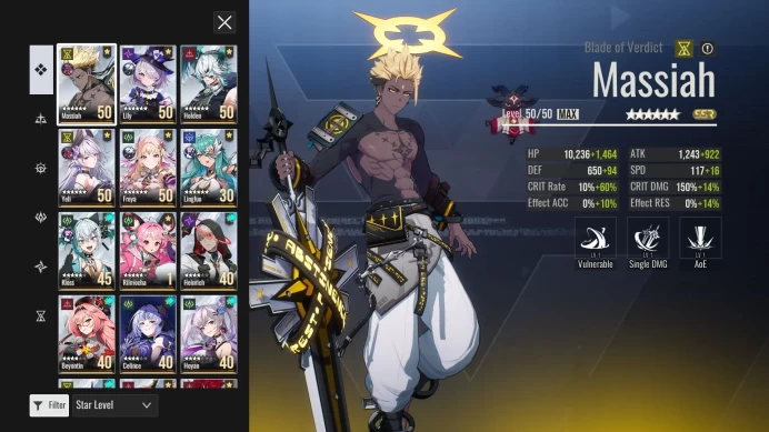 Global-S3|20 SSR (Massiah P1, Lily, Yeli, Heinrich, Mio, Holden P1, etc)+26SR Animus|12k Crystal + 20AP|LogGoogle|CheckSS(ER812)