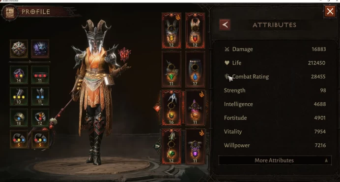 SEA - anu | can move server | Lv 60(611) Wizard 28K CR | Reso 540 | Hell 3 Paragon | 3 Cosmetics  | Esessence Lvl 2 10/30 | Check SS(DI815)