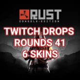 41 ROUNDs 6 unique skins RUST