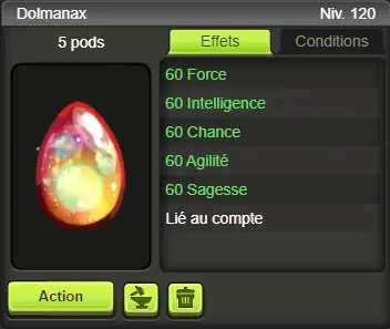 CRA 189/ FECA 154 Blair  (DOLMANAX/DDG intemporel/items/Scroll +100 ALL) !! Never Certificat, 100% Safe.