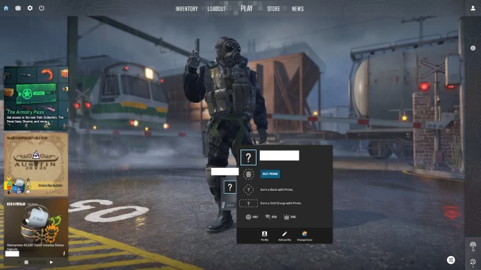 [ID:22636][NONPRIME][VERY RARE][1K HOURS+][COMMENDATIONS 3x250] UN (UNRANKED || 0 MM || 1622 HOURS)
