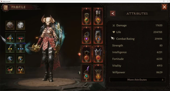 EU Italian-sescheron|can move server|Lv 60(532)Necro 29K CR|Hell 3 Paragon|3 Cosmetics|Esessence Lvl 1 29/30 |Check SS(DI830)
