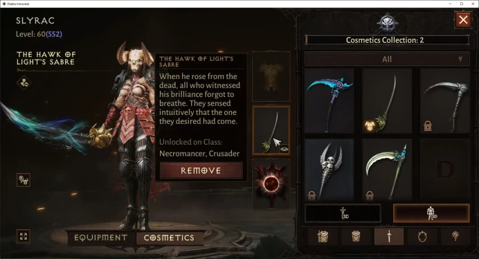 EU Italian-sescheron|can move server|Lv 60(532)Necro 29K CR|Hell 3 Paragon|3 Cosmetics|Esessence Lvl 1 29/30 |Check SS(DI830)