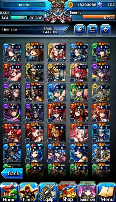 [GLOBAL] Rank 53|10 Ascend(EShirou+TW,WGF+TW,Chloe+TW,Miyu+TW,Sonosuke+TW & ETC) FreshStory|CHECK SS (GS1210)