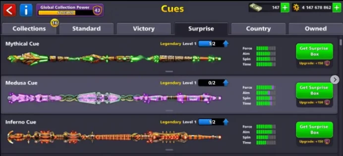 4.1 BILLION COINS 3 LEGENDARY CUEE OSAKA RING VIP GOLD 100+LEVEL 43 CCP FACEBOOK LINK NOT POSSIBLE MINICLIP LOGIN