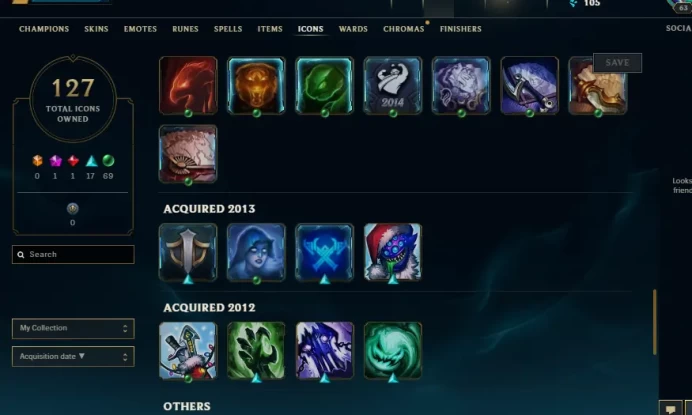 NA SERVER/160 SKIN/2010 CREATED ACC/UFO CORKI-JUDGEMENT KAYLE/2012-2013 ULTRA RARE ICONS-FULL ACCESS-CHANGEABLE MAIL AND PASSWORD-