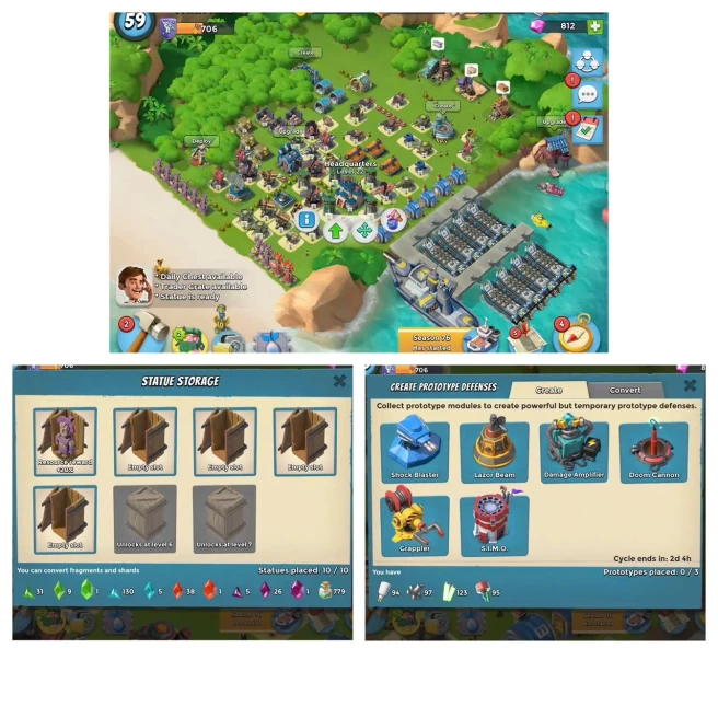 BB1248 - LEVEL 59 - HQ22 - VP 706 - PW 779 - GEMS 800 - Instant Delivery .