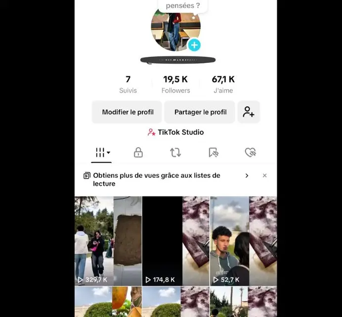 account with 19.5 k follwers rel 67.1k jaime follwers on tiktok full access