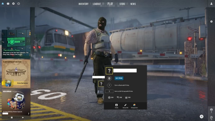 [ID:92874][NONPRIME][VERY RARE][1K HOURS+][COMMENDATIONS 3x250] UN (UNRANKED || 0 MM || 1775 HOURS)