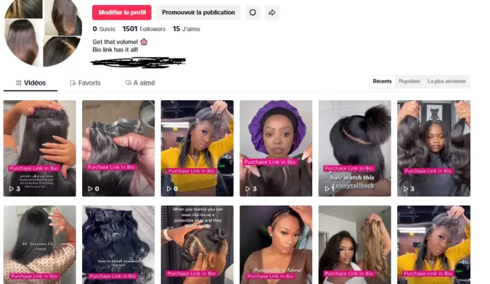 Real Photo Of Account | 1 500 Follower | Engagement | HairStyle | Live phone +Studio |Full Aceess| No Restrictions| No shadowban | Full Control|