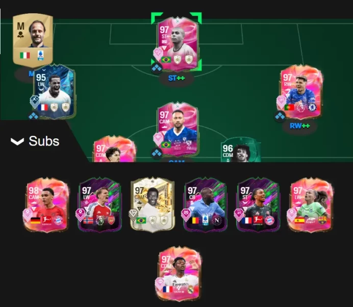 FC 25 PC / Webapp unlocked 1400K MONETS / Super