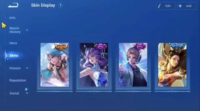 Hero 29 Skin 16 |Fresh Starter| Legend Allain + Limited Yuhuan |Infinite|Check SS(HOK1426)