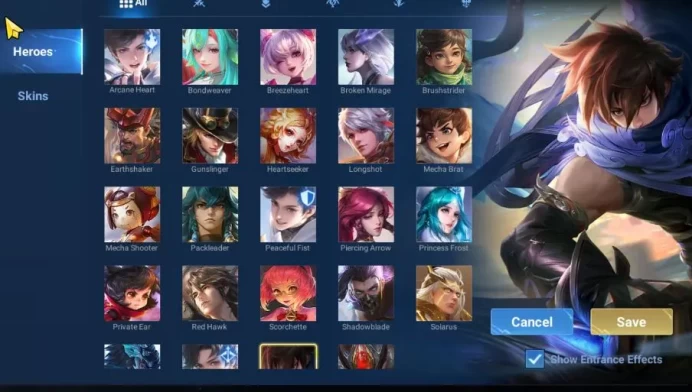 Hero 24 Skin 12 |Fresh Starter| Legend Ying + Worldy Huang Zhong |Infinte|Check SS(HOK1431)