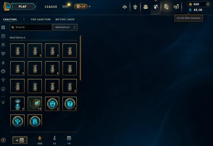  【 EUNE 】 ⸱ HAND-LEVELED LVL30 High MMR 2300  90% WR  | ( Ranked Ready +10 QP  ) Unverified  | 43125 BE  | 350 RP | Untouched-Loot