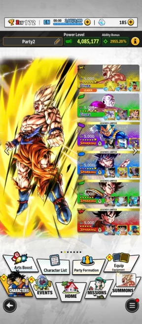 D729-IOS+Android-Meta Account-9 UL(SS Goku+Frieza Power+Cell+SS4 Gogeta+Broly+Gogeta Blue+Buu Kid)+37 Legends+Vip Equipment+Good Team Ready PVP